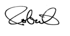 MegaFood CEO Robert U. Craven signature
