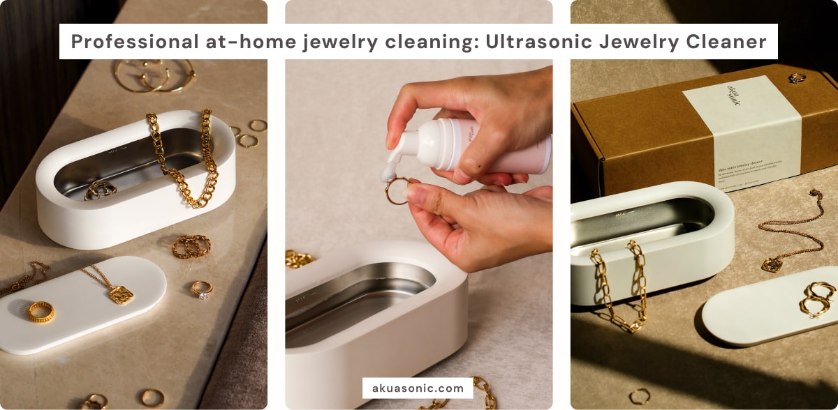 Professional at-home jewelry cleaning: Ultrasonic Jewelry Cleaner