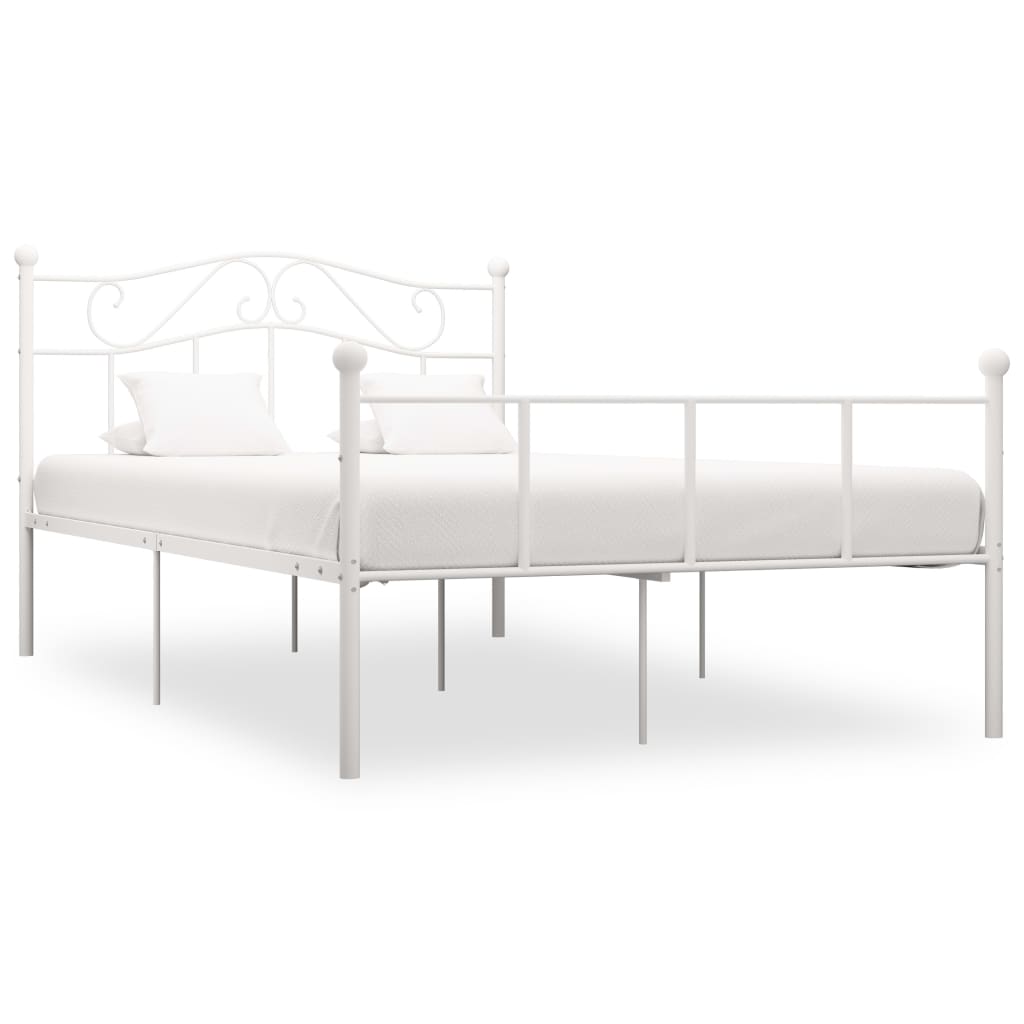 Billede af sengestel 120x200 cm metal hvid hos BoligGigant