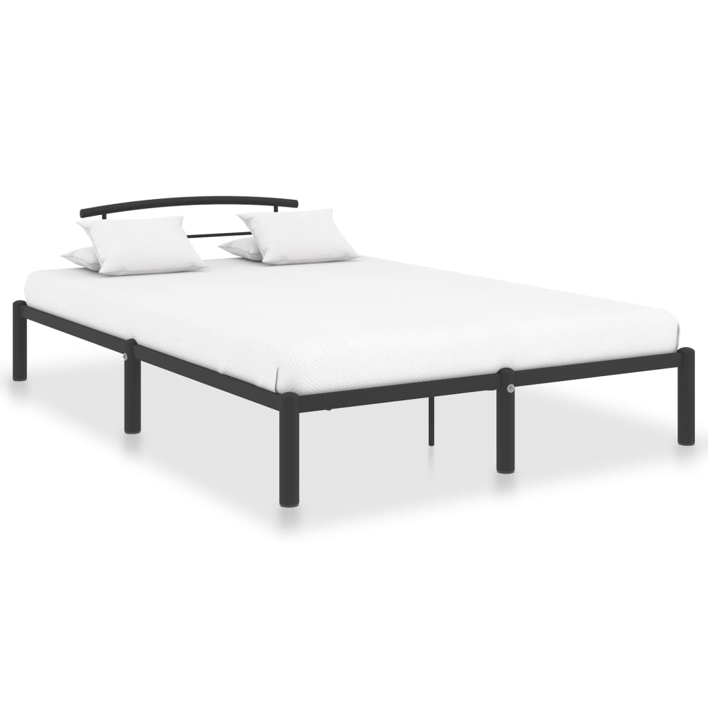 Billede af sengestel 140x200 cm metal grå hos BoligGigant