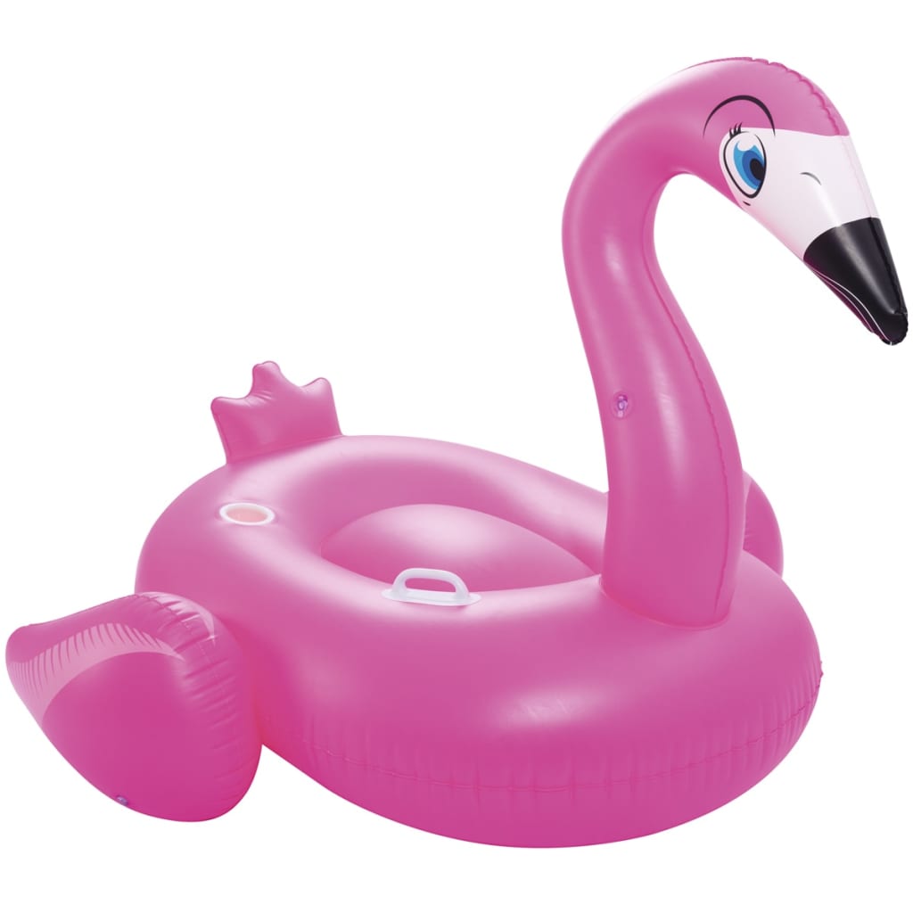 Se Bestway flamingo superstort oppustelig poolbadedyr 41119 hos BoligGigant