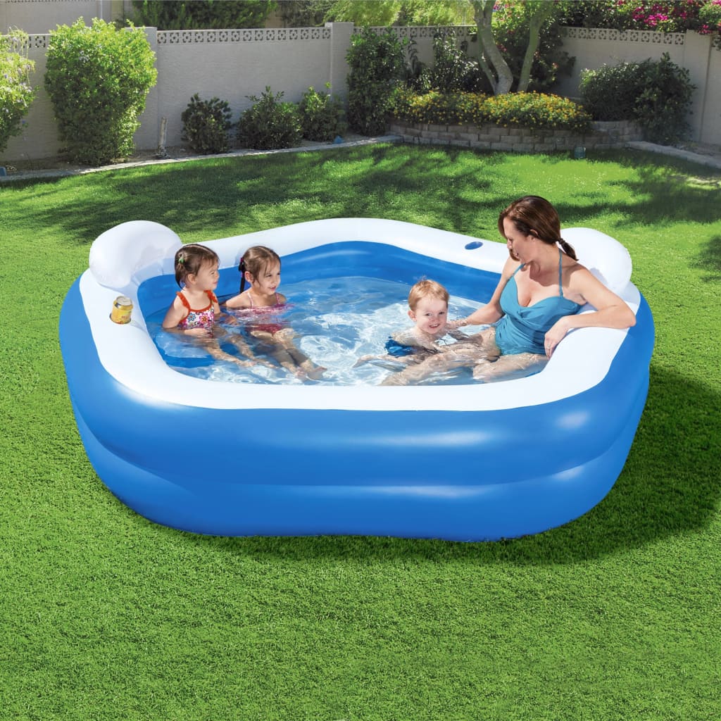 Billede af Bestway pool Family Fun Lounge 213x206x69 cm