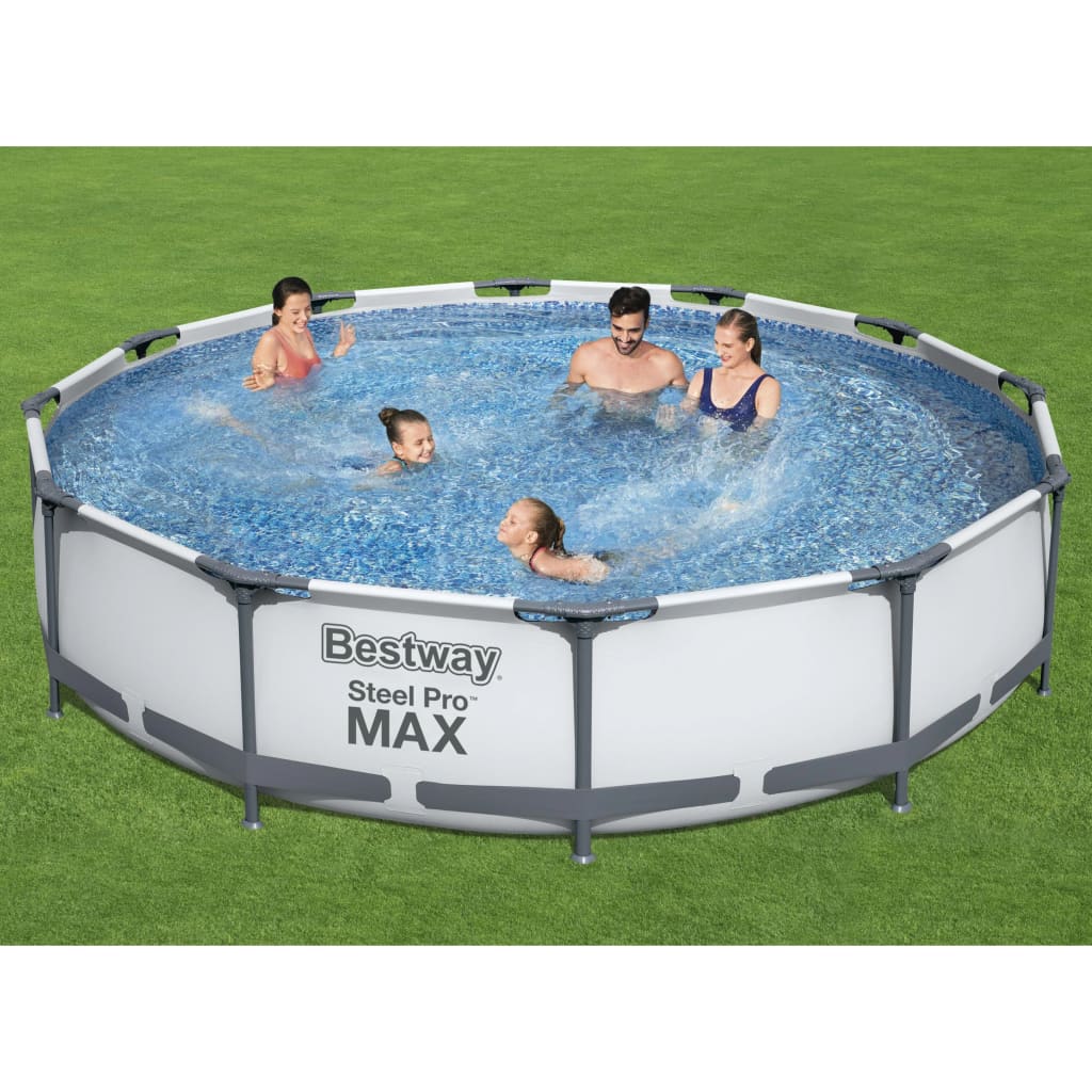 Se Bestway swimmingpoolsæt Steel Pro MAX 366x76 cm hos BoligGigant