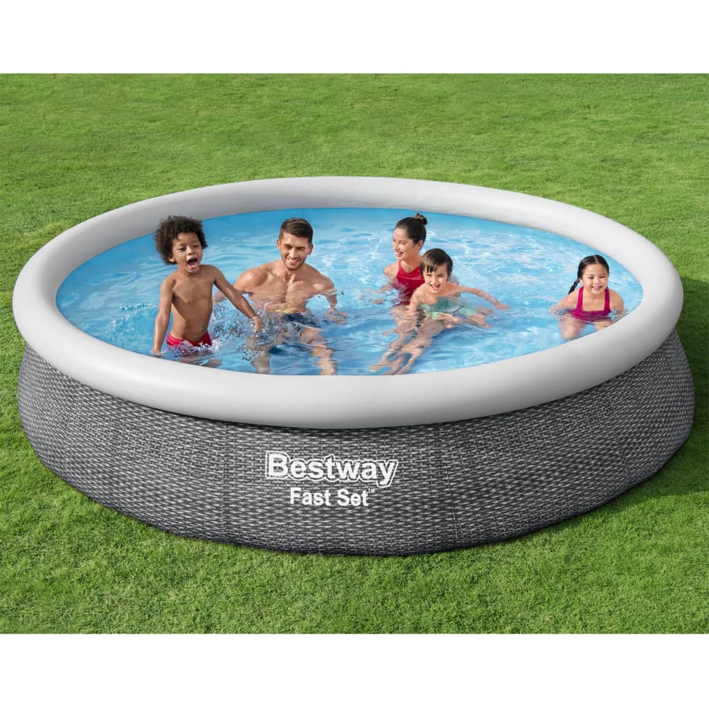 Se Bestway swimmingpool 366x76 cm rund hos BoligGigant