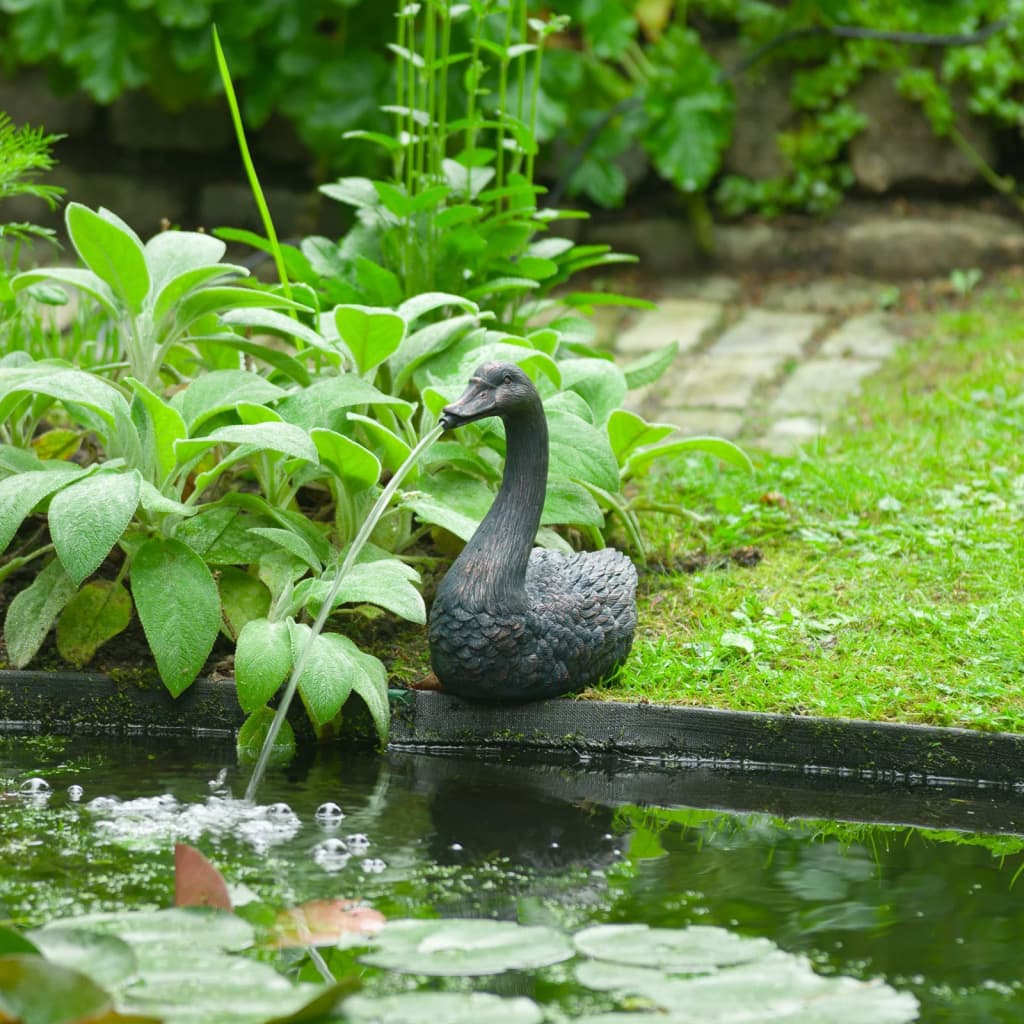 Billede af Ubbink vandsprøjtende havedamsfigur svane