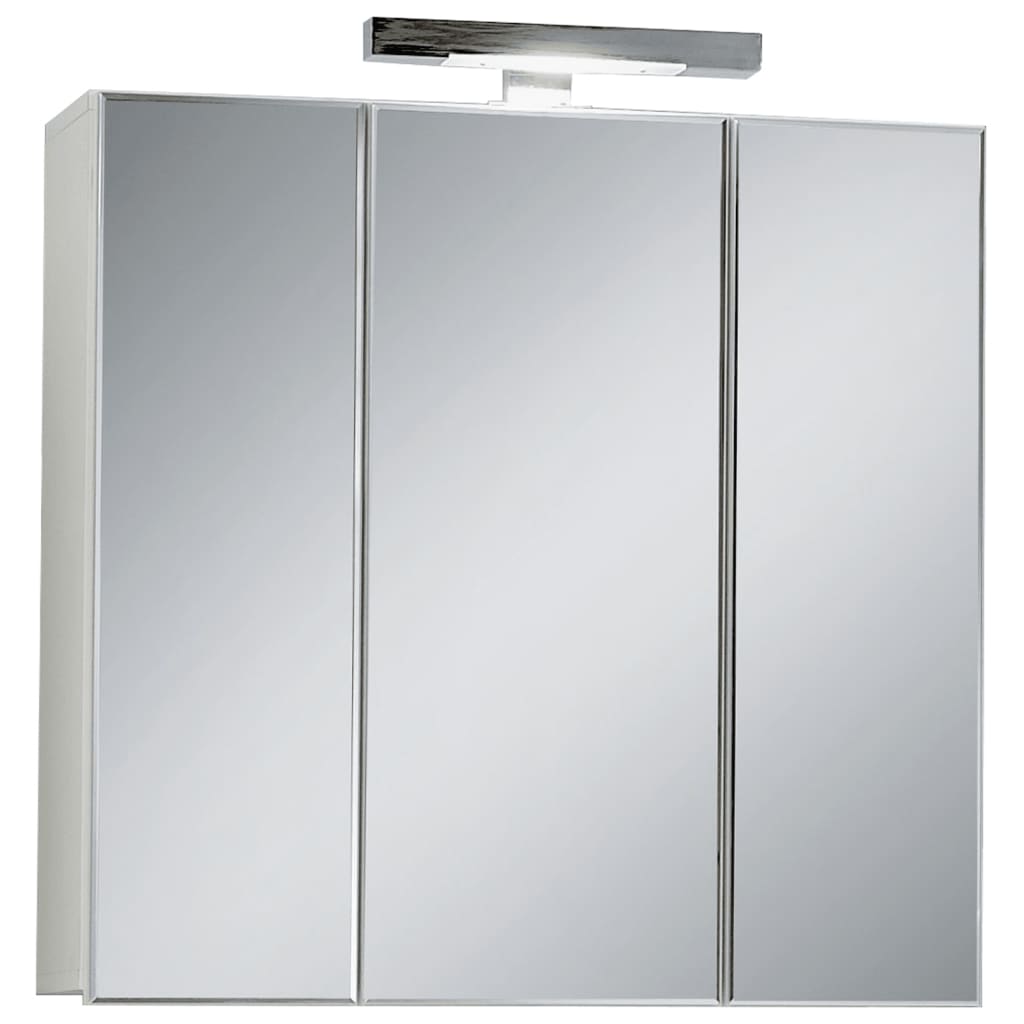 Billede af FMD badeværelsesskab med spejl 70x19x67,6 cm hvid