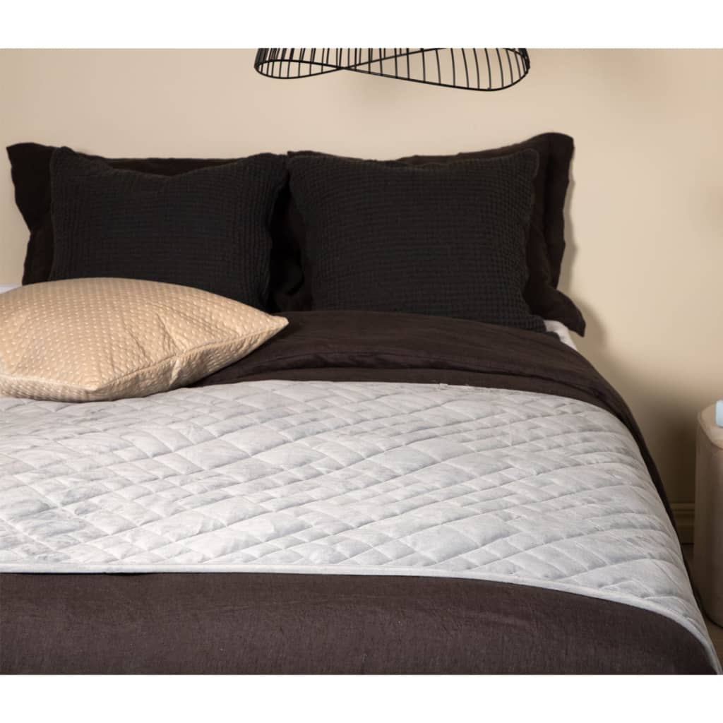 Se Venture Home sengetæppe Jilly 80x260 cm polyester grøn hos BoligGigant