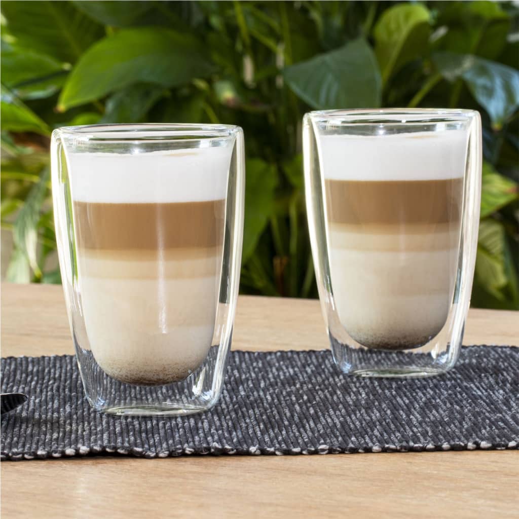 Billede af HI macchiato-glas til latte 2 stk. 400 ml transparent