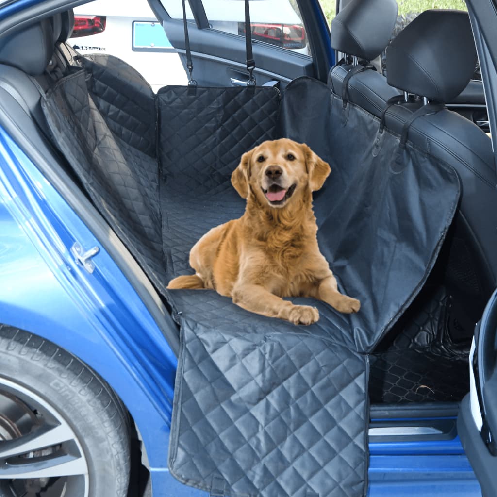 Billede af hundetæppe til bil 137x46x50 cm sort