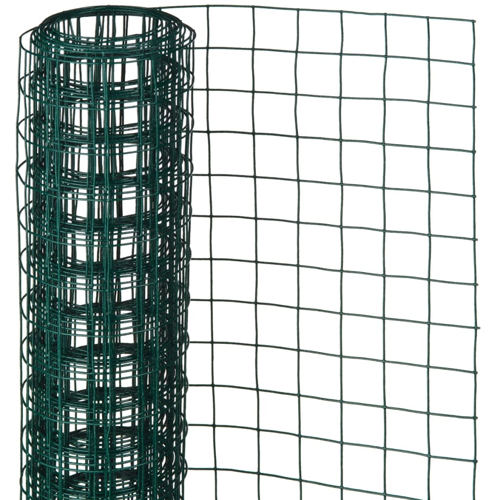 Billede af Nature trådnet 1x5 m 25 mm firkantet plastikbelagt stål grøn hos BoligGigant