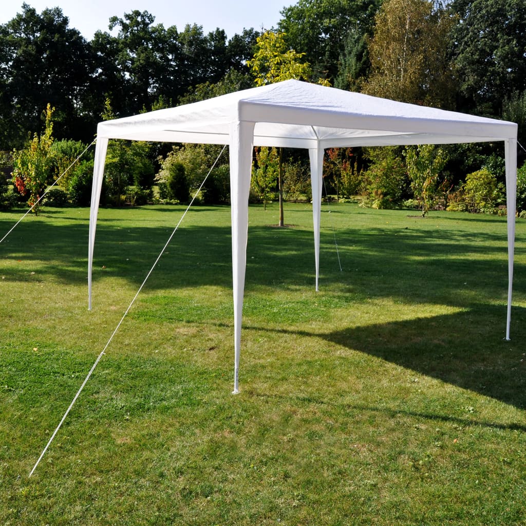 pavillon 3 x 3 m hvid