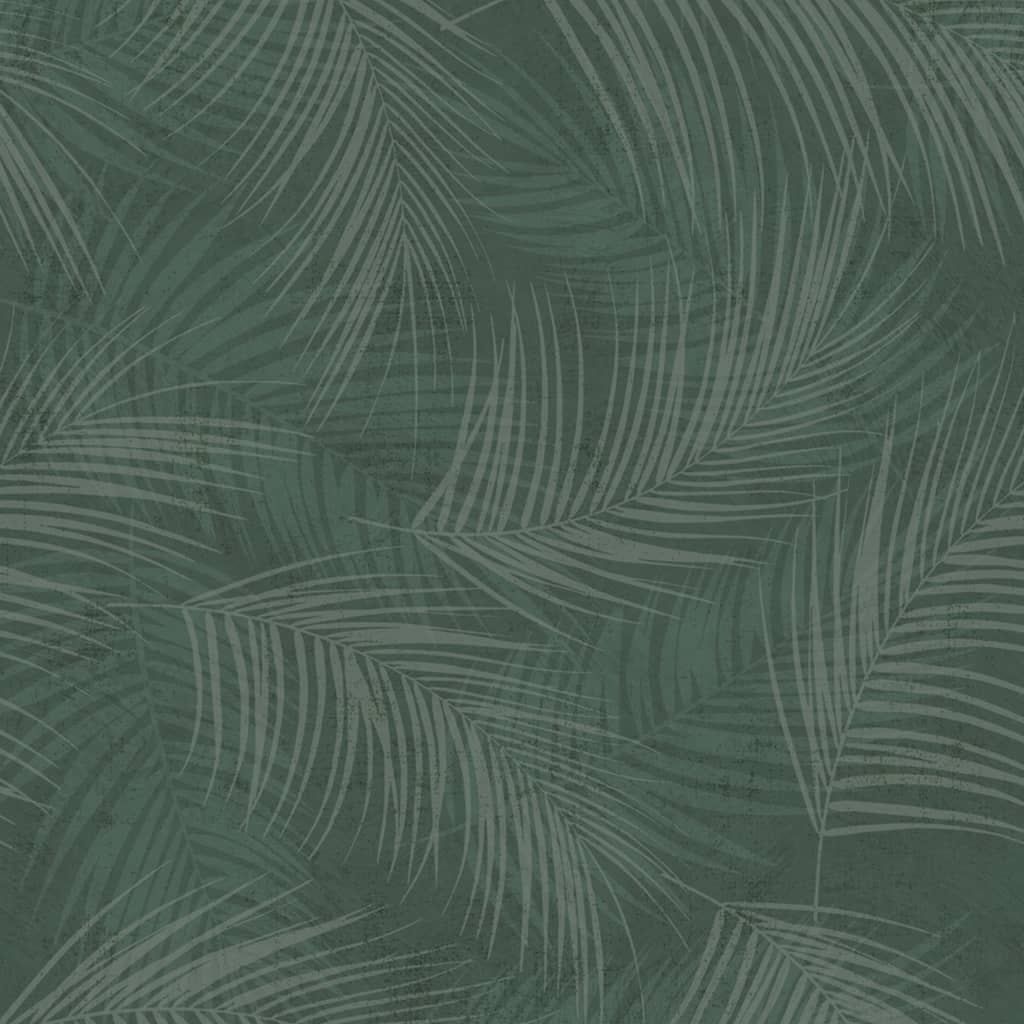 Billede af DUTCH WALLCOVERINGS tapet Palm grøn