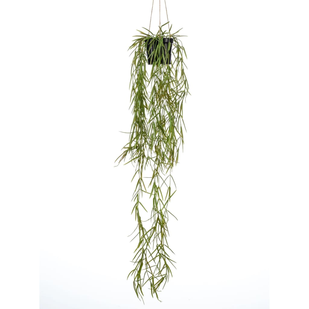 Billede af Emerald kunstig hoya hængeplante i krukke 80 cm hos BoligGigant