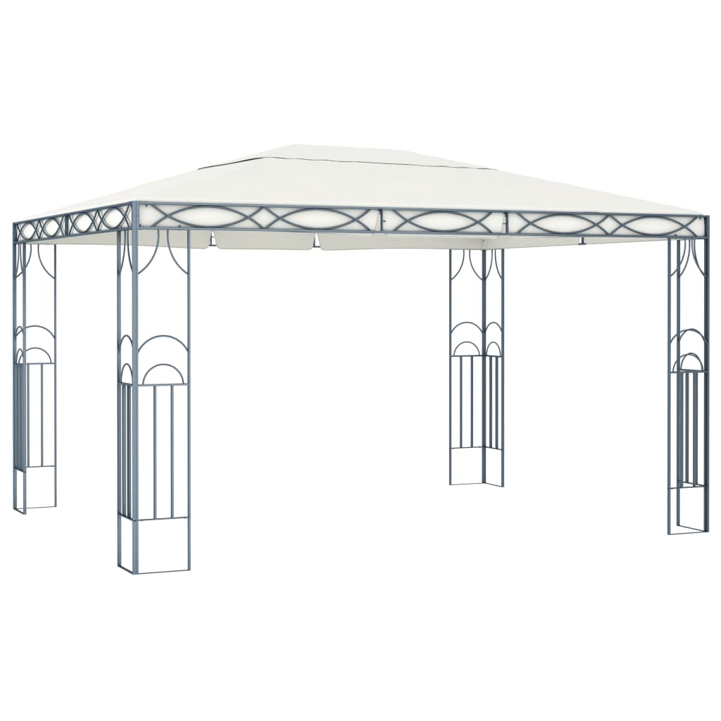 pavillon 300 x 300 cm cremefarvet