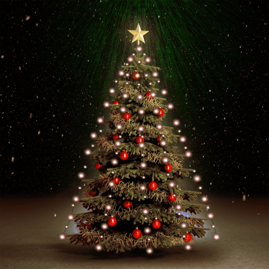 Billede af lysnet til juletræ 300 lysdioder 300 cm