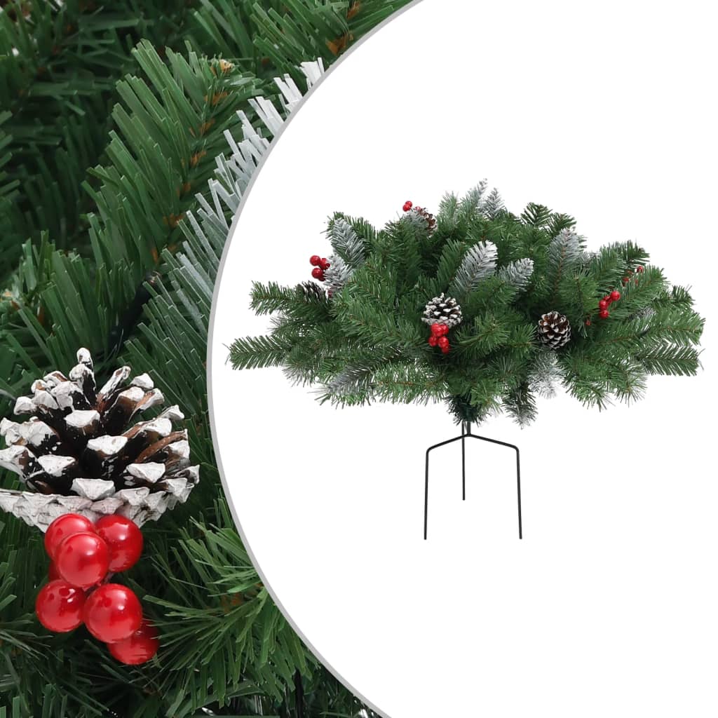 kunstigt juletræ 40 cm PVC grøn