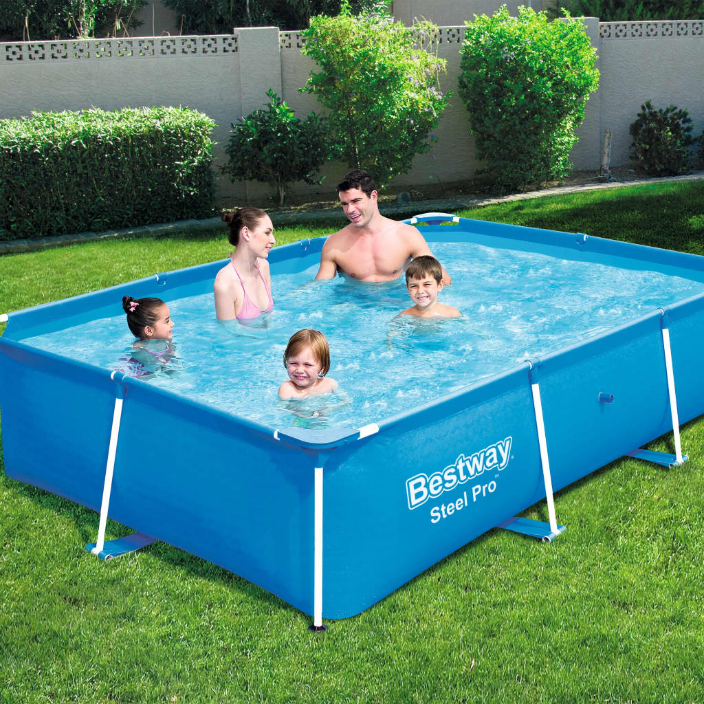 Billede af Bestway Steel Pro swimmingpool med stålstel 259x170x61 cm 56403