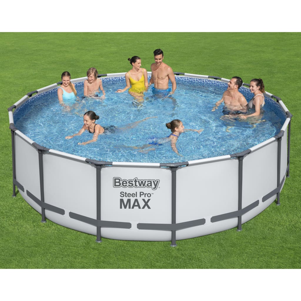 Billede af Bestway Steel Pro MAX swimmingpoolsæt 488x122 cm