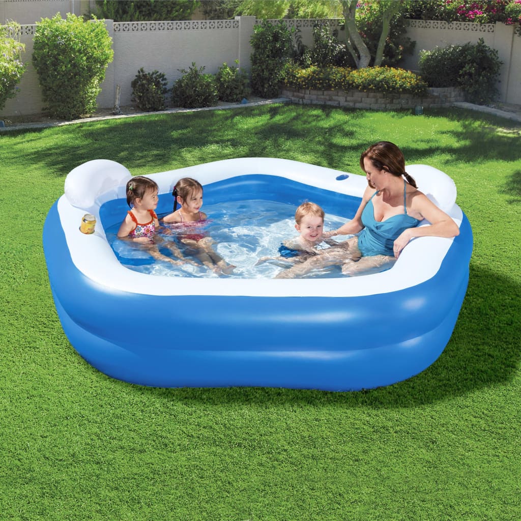 Billede af Bestway Family Fun Lounge badebassin 213x206x69 cm