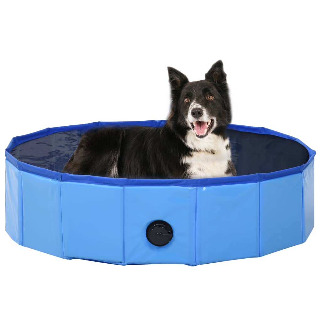 Billede af foldbart hundebassin 80 x 20 cm PVC rød