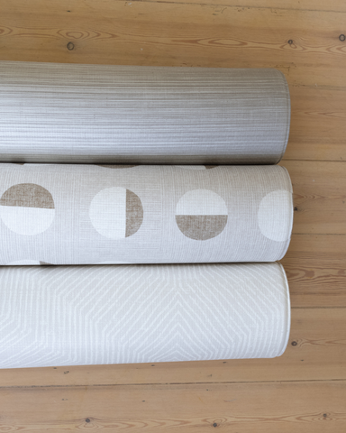 Near Neutral play mats by Totter and Tumble for a soft aesthetic
