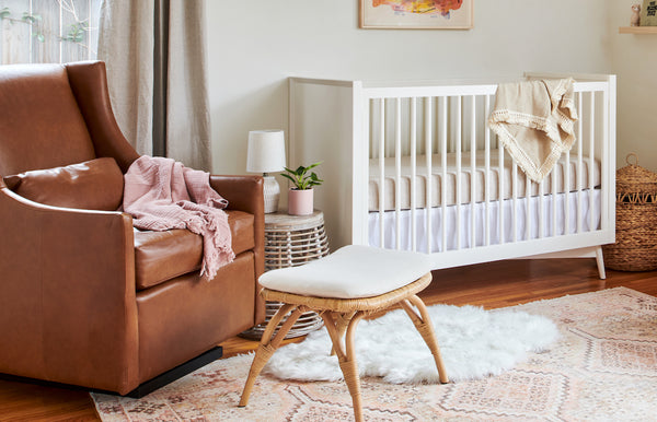 Neutral nursery styling idea by Little Crown Interior image by  Lauren Taylor Creative