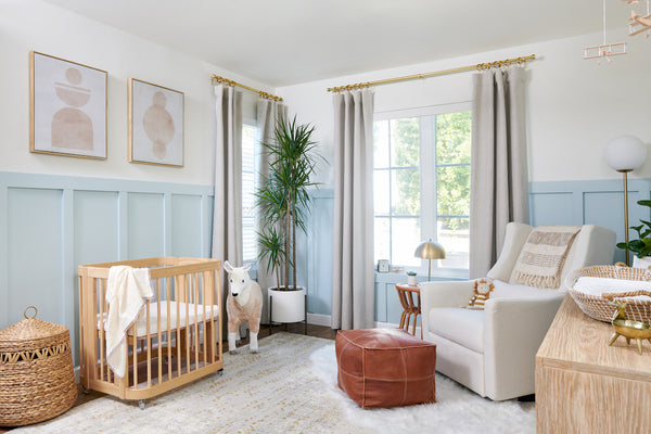 nursery decor by Little Crown Interior image by Lauren Taylor Creative