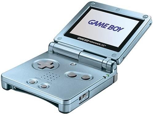 GAMEBOY ADVANCE SP PEARL BLUE AGS-101 (COMPLETE IN BOX) – Jeux+ Le Magot