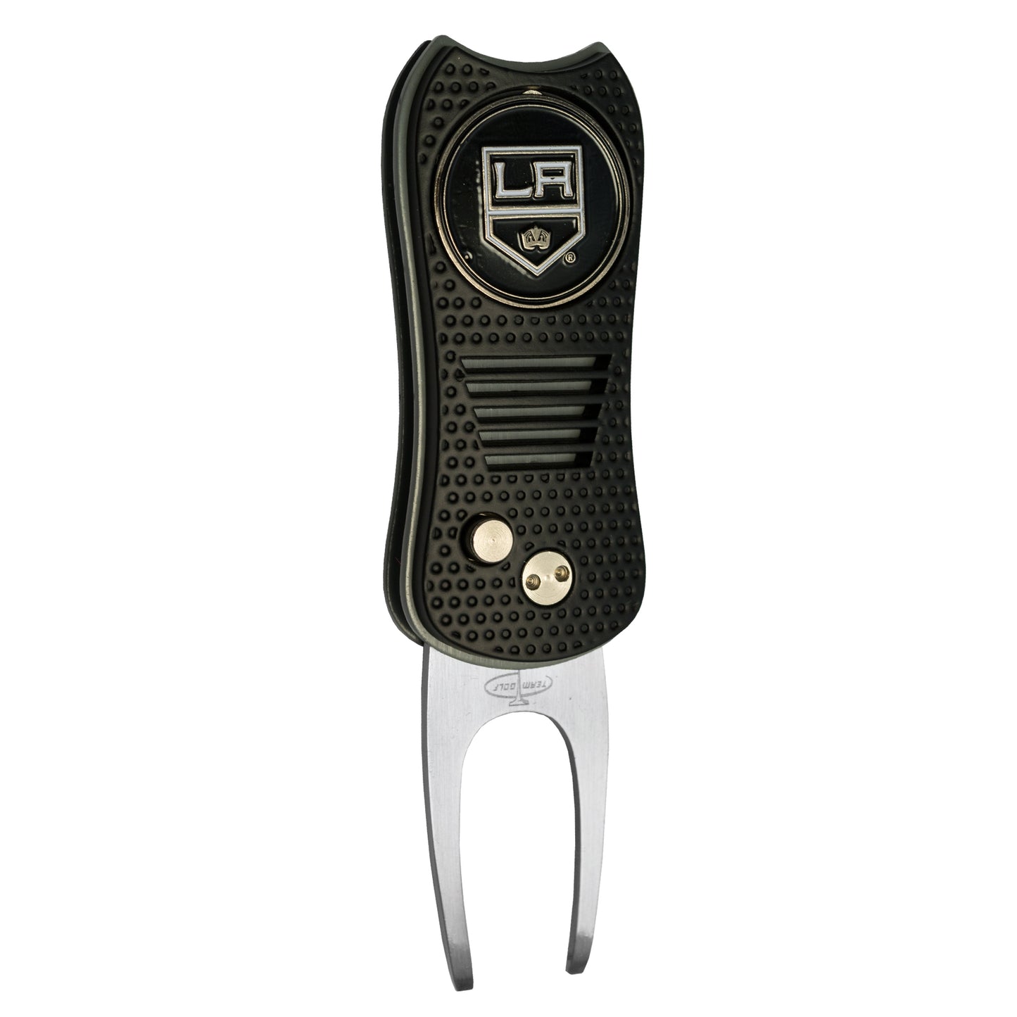 NHL Switchblade Divot Repair Tool with Double-Sided Removable Magnetic Ball Marker (Los Angeles Kings)