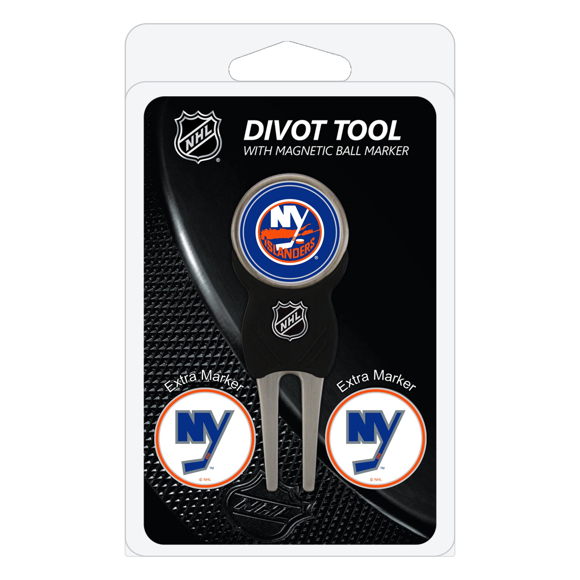 NHL custom golf divot tools - New York Islanders