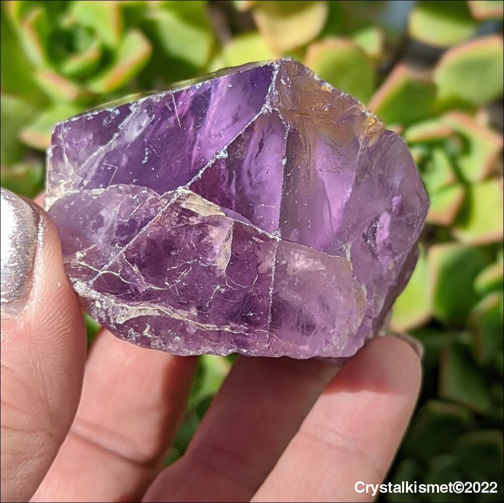 uncut amethyst