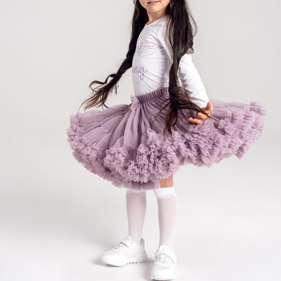 Gonna Ampia in Tulle Rosa Bubble Gum – Be Brave Boutique