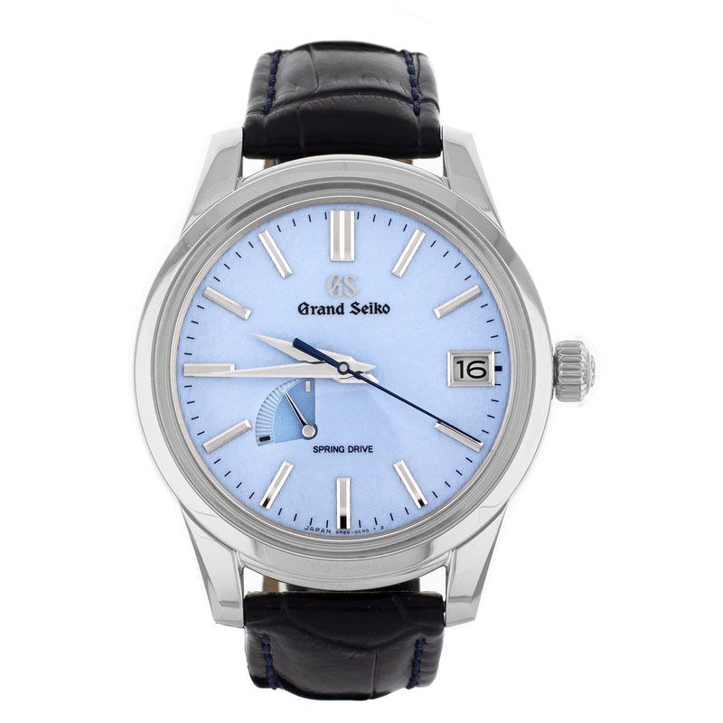 Grand Seiko Elegence Skyflake Blue Dial Stainless Steel 40mm SBGA407 F –  Burdeen's Jewelry