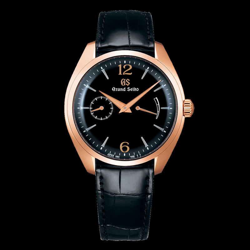 Grand Seiko Elegance Watch, 39mm Black Dial, SBGK004 – Burdeen's Jewelry