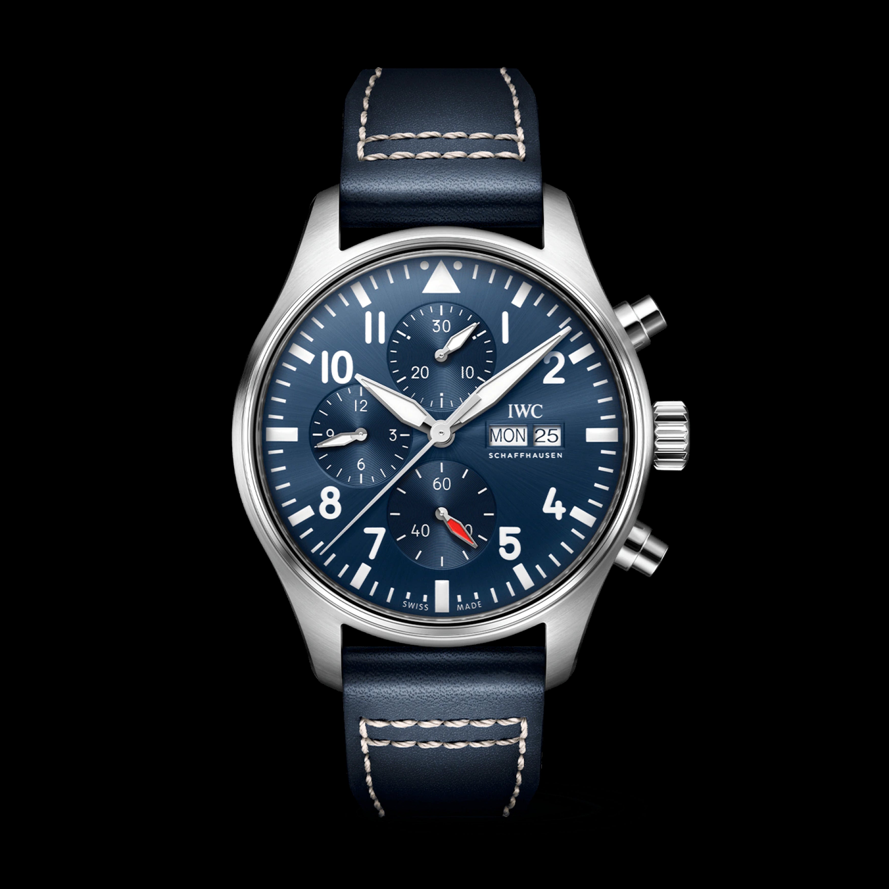 IWC Pilot'S Watch Chronograph Watch, 43mm Blue Dial, IW378003 – Burdeen ...