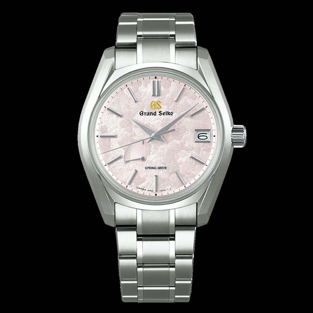 Grand Seiko Heritage Watch, 40mm Pink Dial, SBGA413 – Burdeen's Jewelry