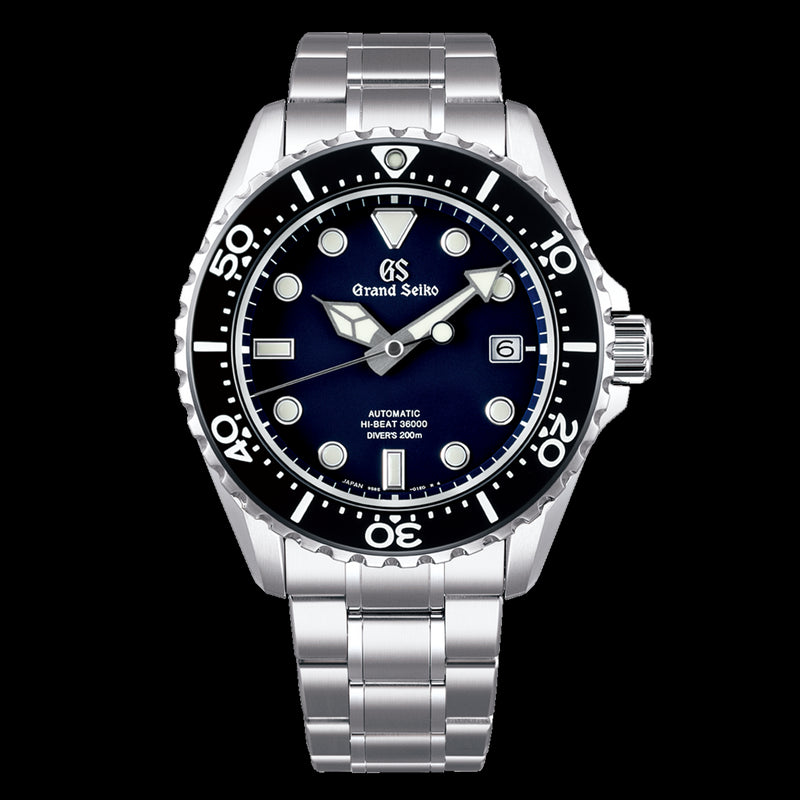 Grand Seiko Sport Watch,  Blue Dial, SBGH289 – Burdeen's Jewelry