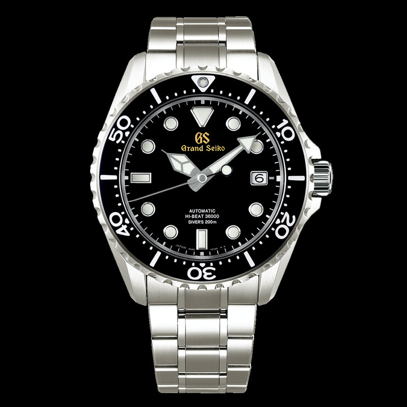 Grand Seiko Sport Watch,  Black Dial, SBGH291 – Burdeen's Jewelry
