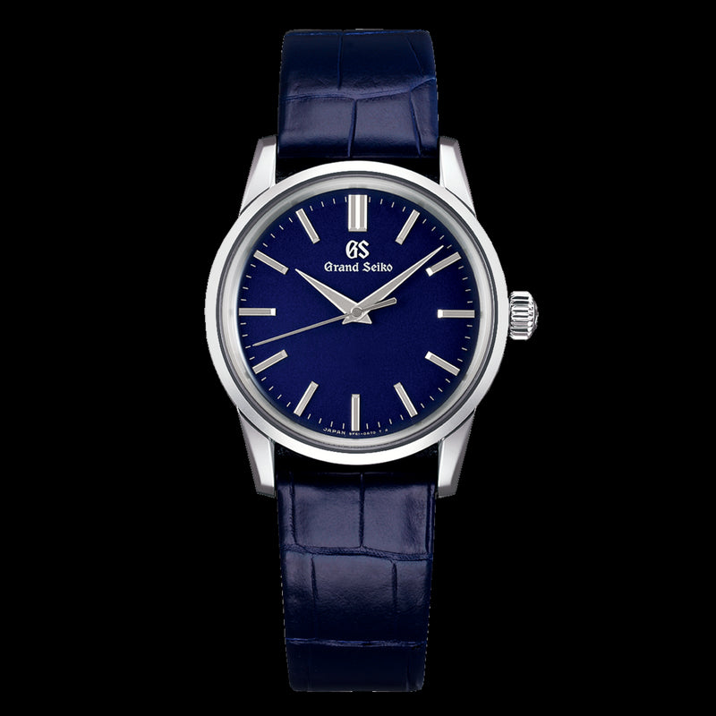 Grand Seiko Elegance Watch, 34mm Blue Dial, SBGX349 – Burdeen's Jewelry