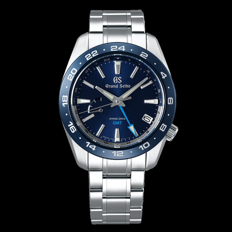 Grand Seiko Sport GMT Watch,  Blue Dial, SBGE255 – Burdeen's Jewelry