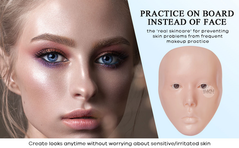 3D IMAKEUPNOW MODEL - full face makeup practice imakeupnow makeup