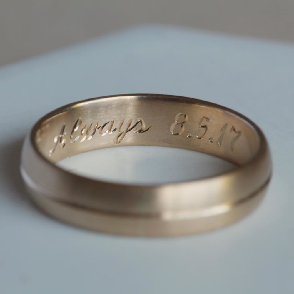 Custom Ring Engraving – Timeless Awards Company