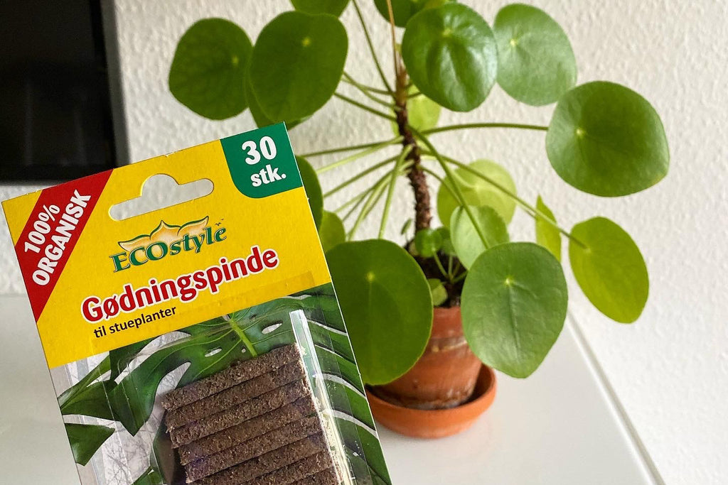 Gødningspinde til stueplanter