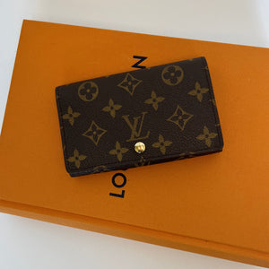 LOUIS VUITTON Elise Portefeuille Marco Browns Monogram, Trifold Wallet at  1stDibs