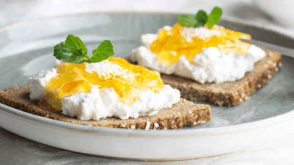 pão fitness com doce