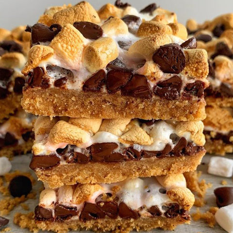 Fit Waffle Kitchen Gooey Smores Bars