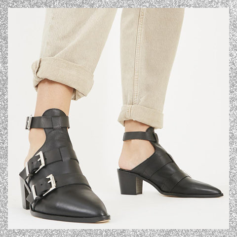 OFFICE Shoes Moscow Heeled Shoeboots