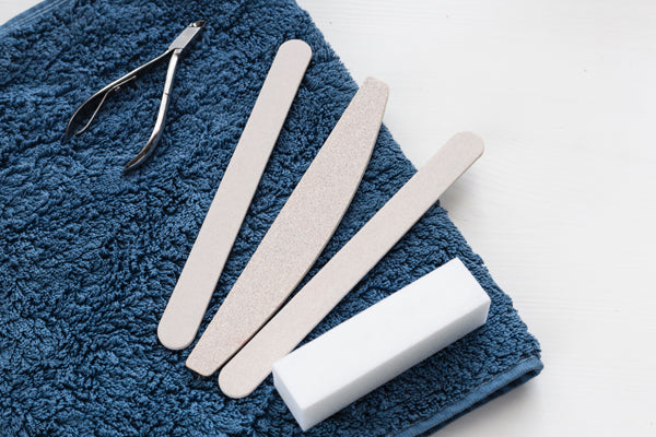 Pedicure tools and preparation