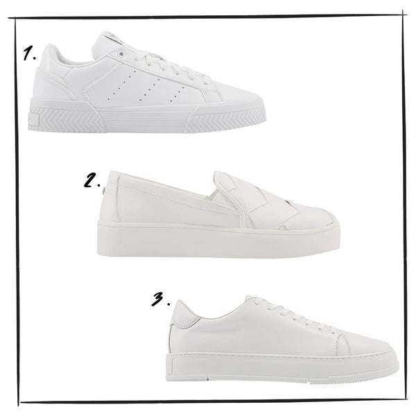 All White Trainer Trend for Spring Summer 2022