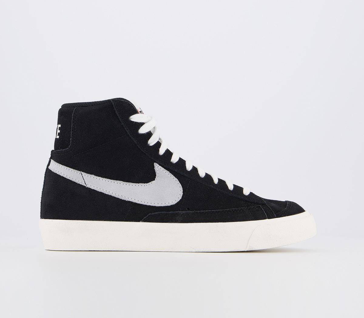 womens black suede nike blazers